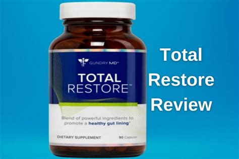 Total restore amazon  It relieves bloating